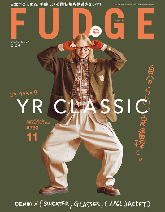 FUDGE11月号で取り上げていただきました。