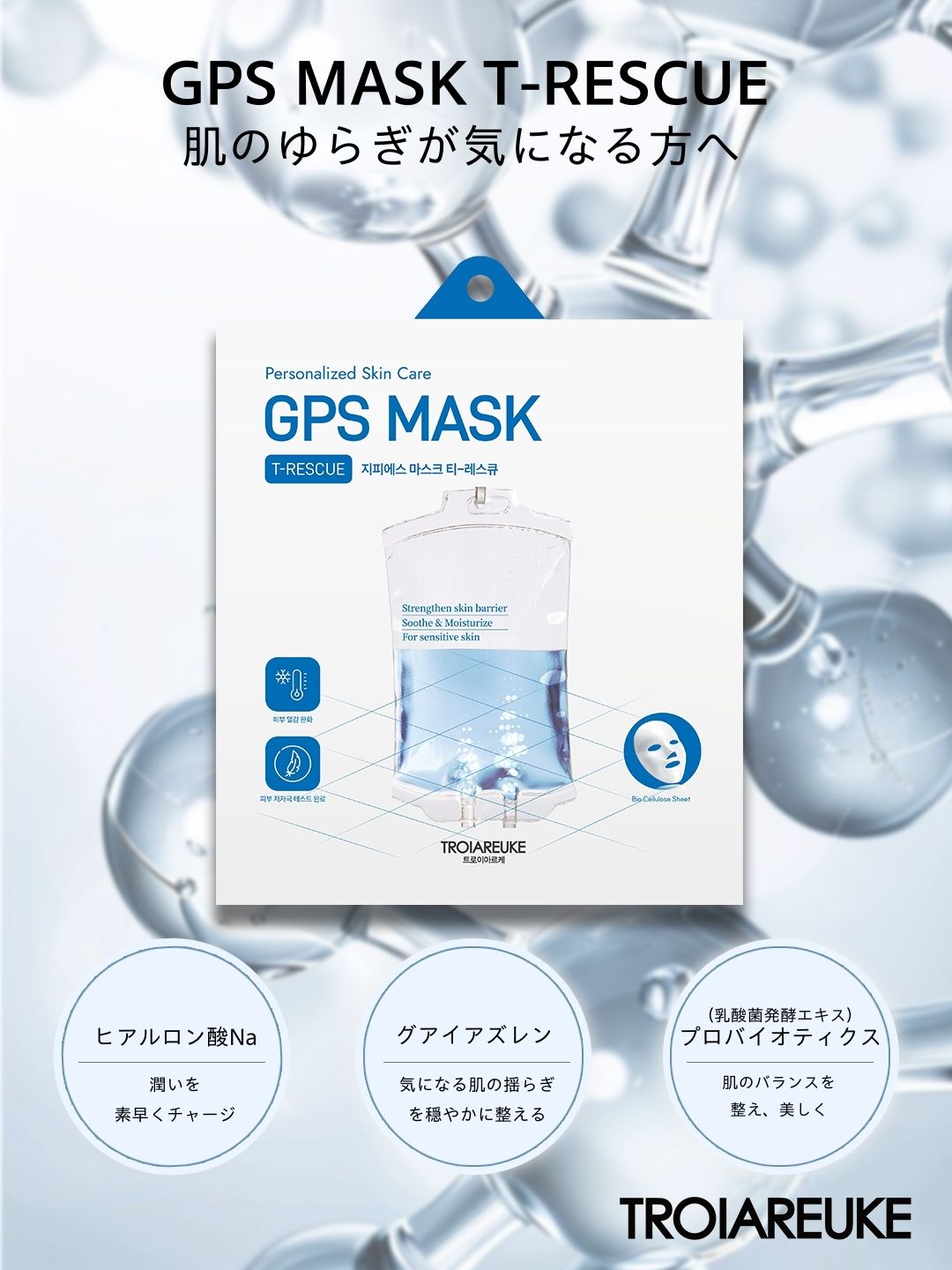 GPSマスク 3枚入り