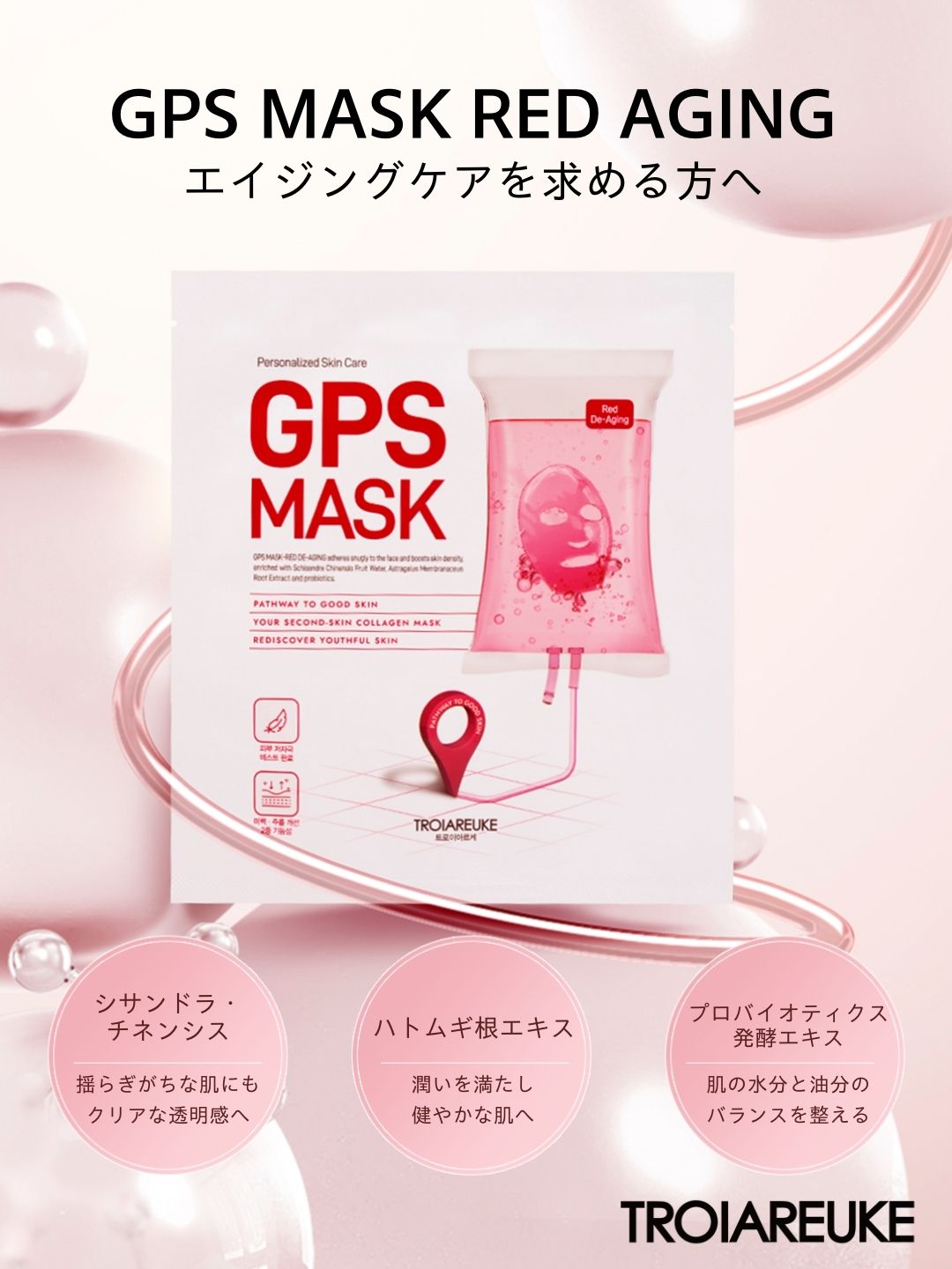 GPSマスク 3枚入り