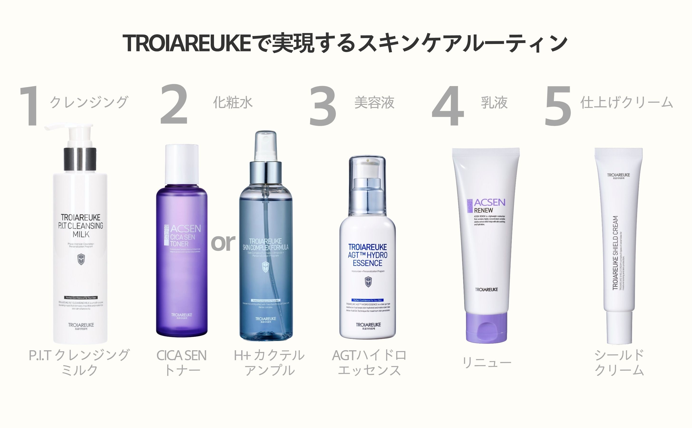 P.I.T クレンジングミルク 180ml – TROIAREUKE公式｜トロイアルケ